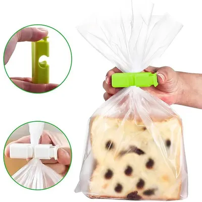 3 Pcs Kitchen Storage Seal Bag Clips 