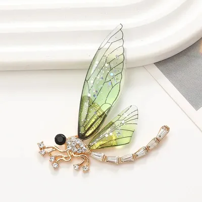 Unique Vintage Style Dragonfly brooch