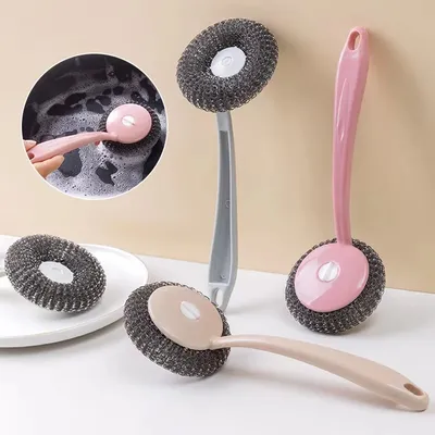 Long Handle Cleaning Dish Brush (1 pc)