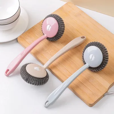 Long Handle Cleaning Dish Brush (1 pc)