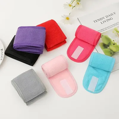 Bath Makeup Hair Wrap Facial Head Band (2 pc)