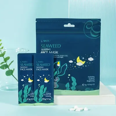 Laikou Seaweed Sleeping Mask (5 pcs)