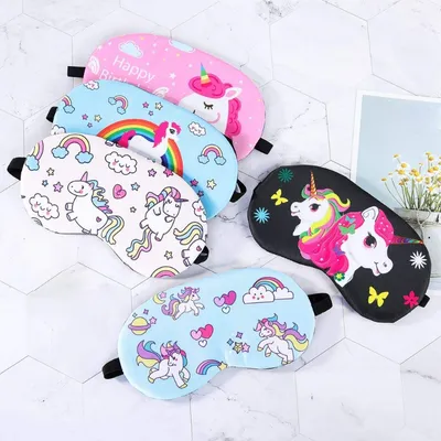 Cute Cartoon Sleeping Mask (1 Pc)