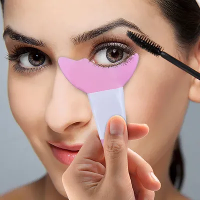 Eyeliner Mascara Applicator Multifunctional Silicone Tool (2 pc)