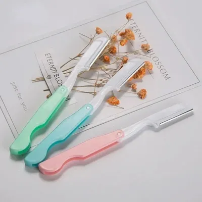 Multicolor Folding Hair Remover Eyebrow Razor(3 pcs)