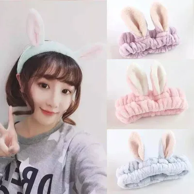 Women Soft Cute Cartoon Headband (1 pc)