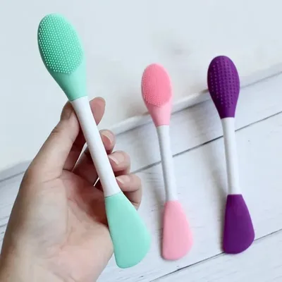Facial Pore Cleaner Silicone Massager Face Brush (2 pc)