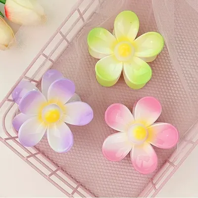 1 pc Fashion Oversized Flower Claw Hair Clips 