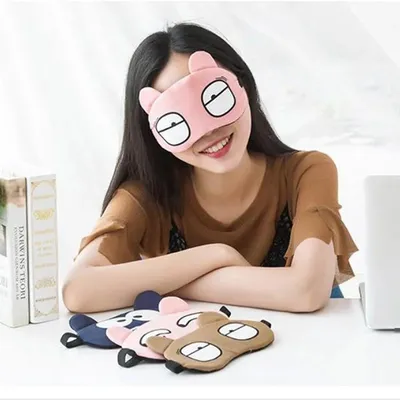 Colorful Soft Padded Sleeping Eye Mask