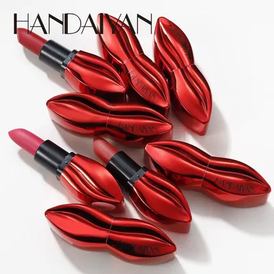 6 Pcs HANDAIYAN Matte Finish Velvet Lipstick Set