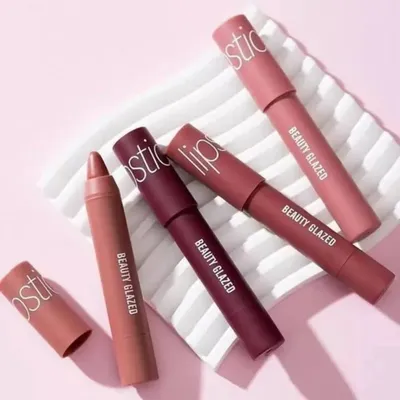 Beauty Glazed Lip Crayon Lipstick 