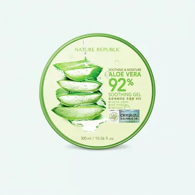 Nature Republic 92% Soothing Aloe Vera Gel 300ml