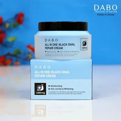 DABO All In One Black Snail Repair Cream (100gm)