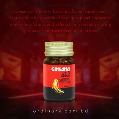 Ginsana G115 100 mg 30 Capsules