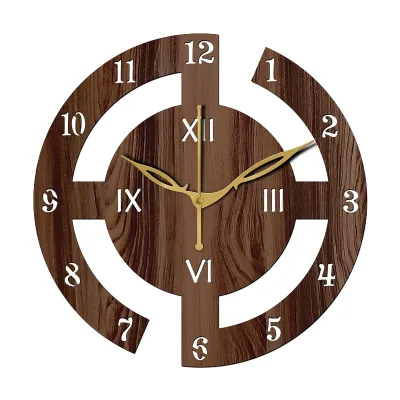 Exim Wooden Wall Clock