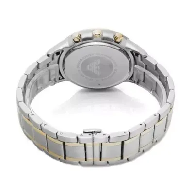 Emporio Armani Renato Chronograph Silver Dial Men's Watch