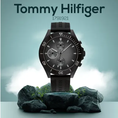 Tommy Hilfiger Larson Chronograph Gray Dial Men’s Watch