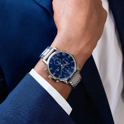 Tommy Hilfiger Men's Kane Blue Watch