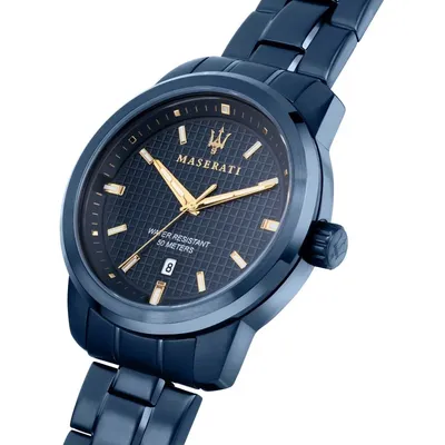 Maserati SUCCESSO Blue Edition Watch