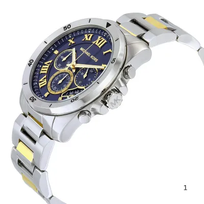 Michael Kors Men's Brecken Two-Tone Watch
