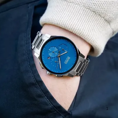Hugo Boss Peak Chronograph Blue Dial Men’s Watch