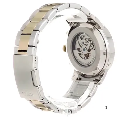 Fossil Grant Sport Automatic Blue Skeleton Dial Men's Watch