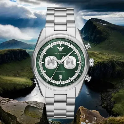 Emporio Armani Racer Chronograph watch