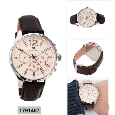 Tommy Hilfiger Men’s Quartz Leather Strap Watch