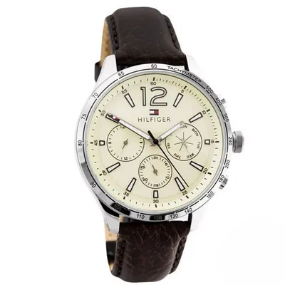 Tommy Hilfiger Men’s Quartz Leather Strap Watch