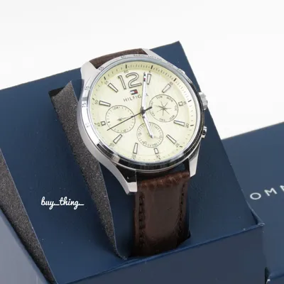 Tommy Hilfiger Men’s Quartz Leather Strap Watch