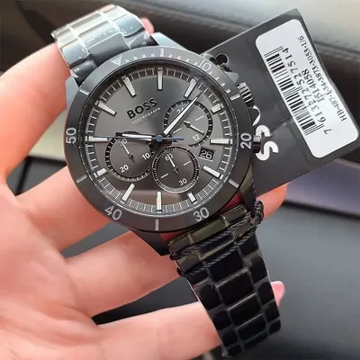 Hugo Boss Troper Chronograph Black Quartz Men's Watch