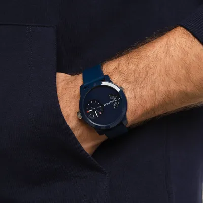 Toimmy Hilfger Men's Watch Denim Sport Dual Time