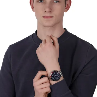 Tommy Hilfiger Round Navy Dial Men's Watch