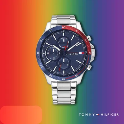Tommy Hilfiger Round Navy Dial Men's Watch