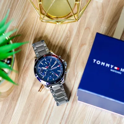 Tommy Hilfiger Round Navy Dial Men's Watch
