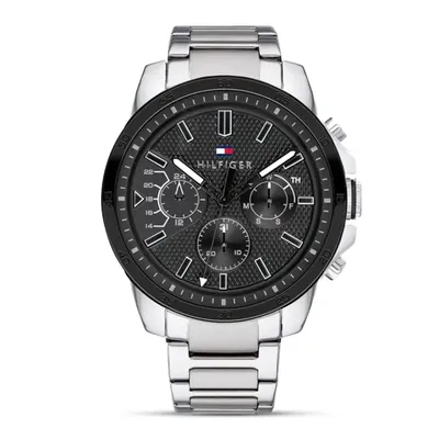 Tommy Hilfiger Decker Chronograph Black Dial Men's Watch
