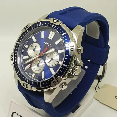Fossil Garrett Analog Blue Dial Men's Watch