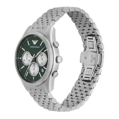 Emporio Armani Men's Chronograph Stainless Steel Bracelet Watch