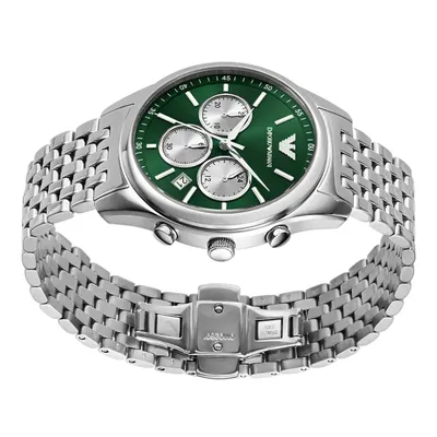 Emporio Armani Men's Chronograph Stainless Steel Bracelet Watch