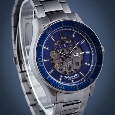 Man mechanical Maserati Sfida watch 