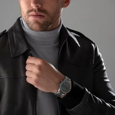 Emporio Armani Chronograph Two-Tone Stainless Steel Watch