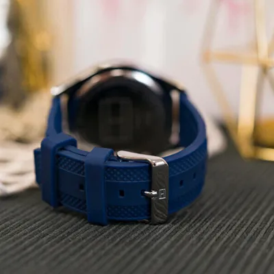 Tommy Hilfiger Men’s Quartz Blue Silicone Strap Blue Dial Watch 