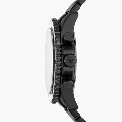 Emporio Armani Watch Black For Men's