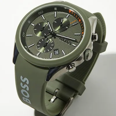 BOSS Velocity Analog Green Dial Men's Watch