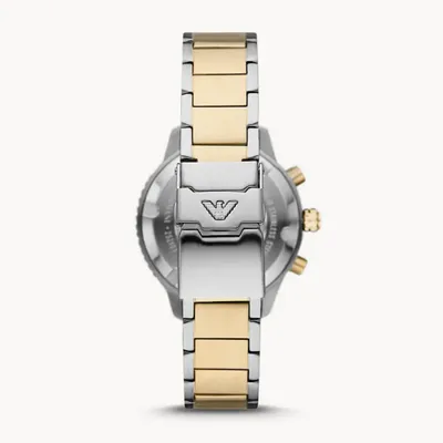 Emporio Armani Mario Chronograph Blue Dial Men's Watch 