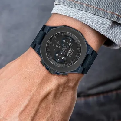 BOSS Allure Men's Quartz Chronograph Stainless Steel Watch