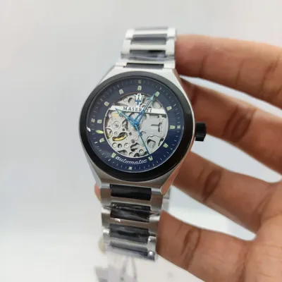 Maserati Trident Triconic Skeleton Automatic Men's Watch