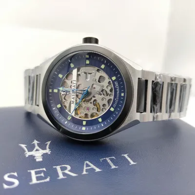 Maserati Trident Triconic Skeleton Automatic Men's Watch