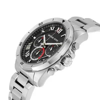 MICHAEL KORS Brecken Chronograph Black Dial Men's Watch