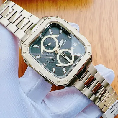 Fossil Multifunction Gold-Tone Stainless Steel Watch